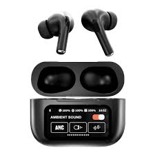 Airpods Pro Black2 ANC/ENC With Digital Touch Screen Display